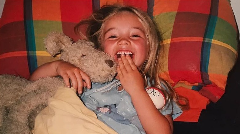 Florence Pugh childhood photo