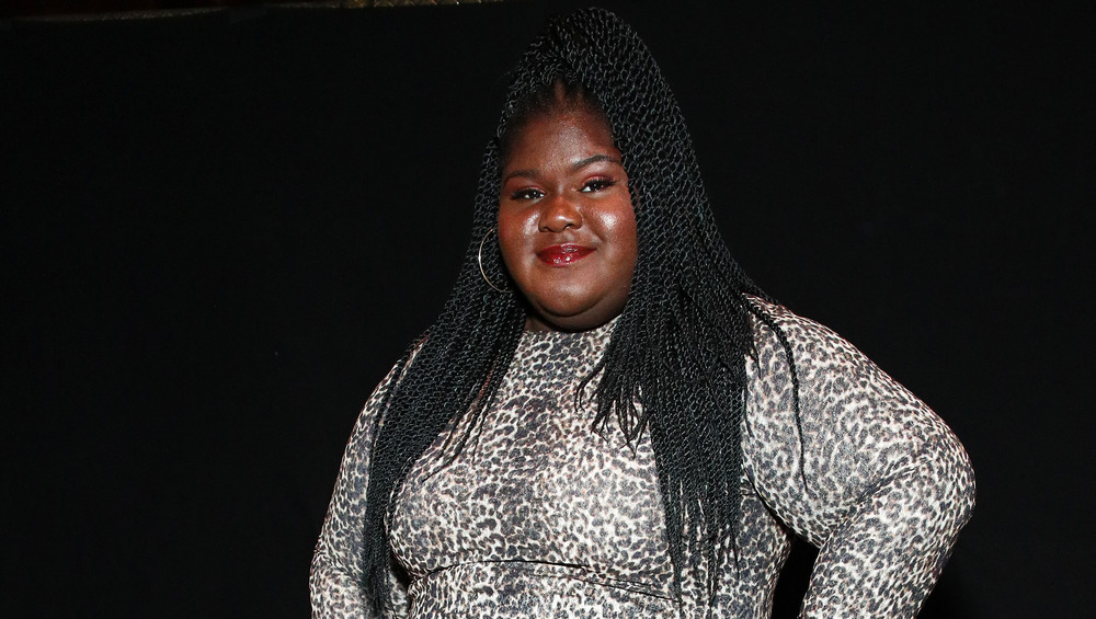 Gabourey Sidibe smiling