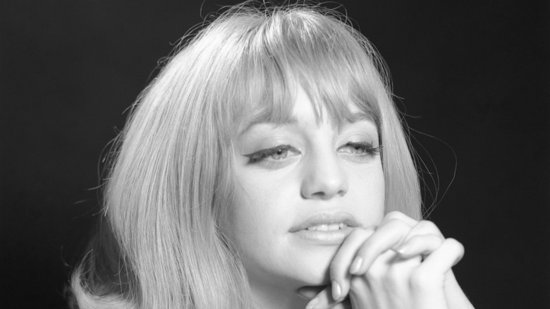 Closeup photo of Goldie Hawn in the mid-1960s