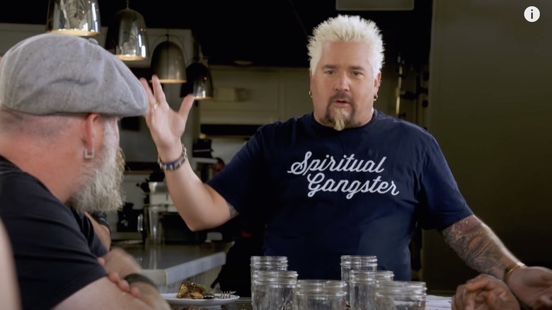 Guy Fieri, contestants on "Guy's Big Project"