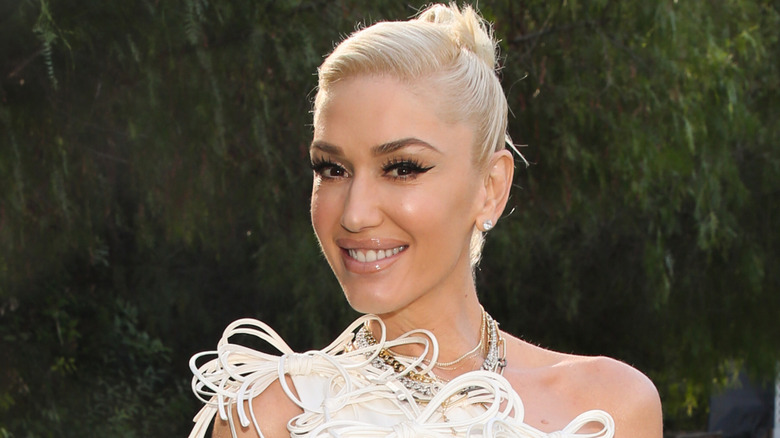 Gwen Stefani smiling