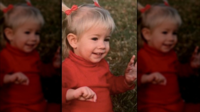 Heidi Montag as a child