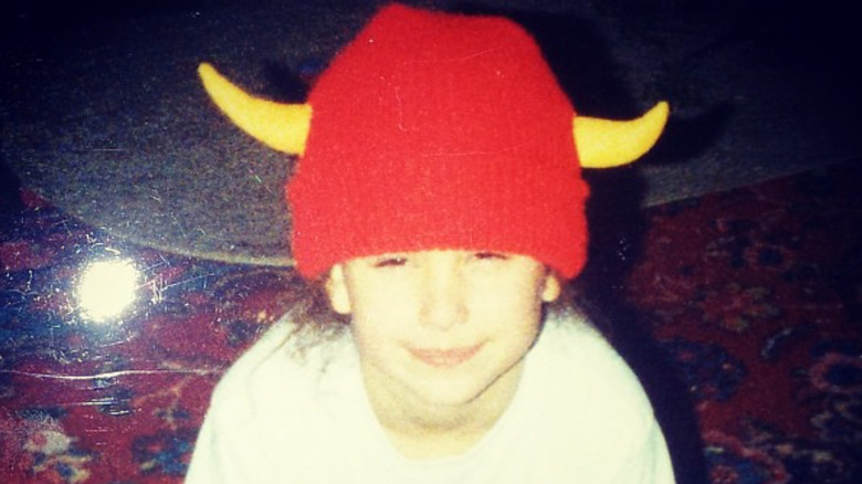 Hilaria Baldwin as a kid