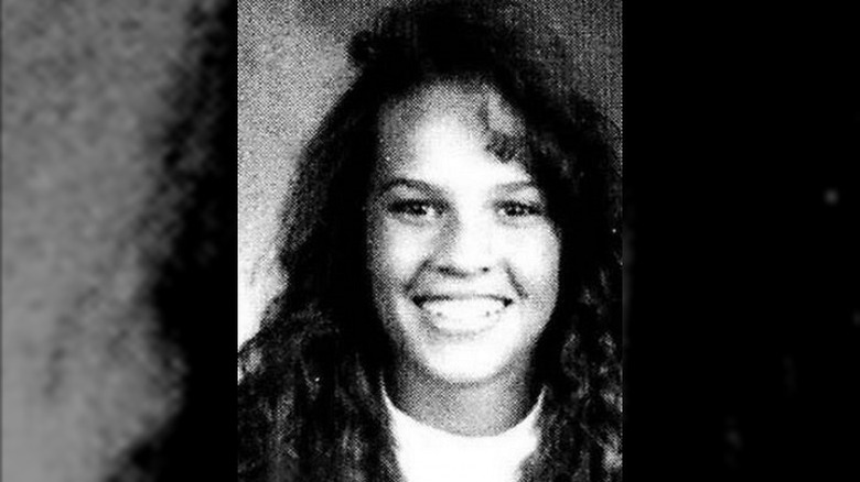 Hilary Swank yearbook photo