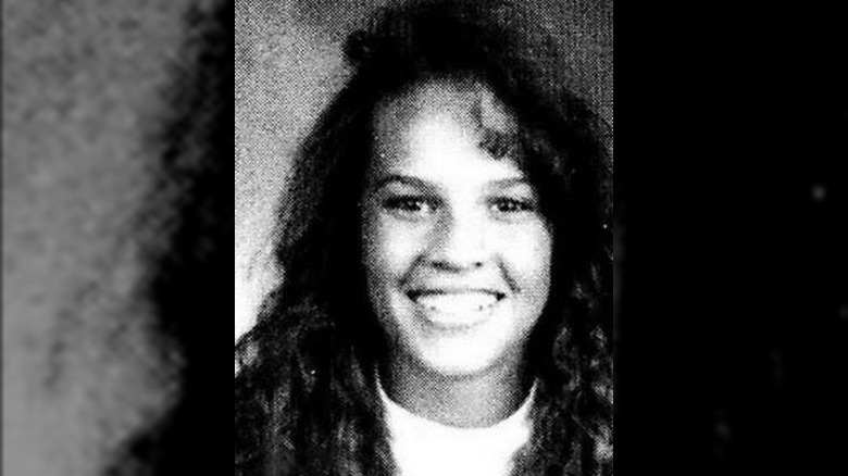 Hilary Swank yearbook photo