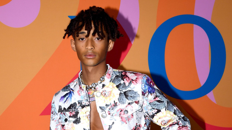 Jaden Smith posing