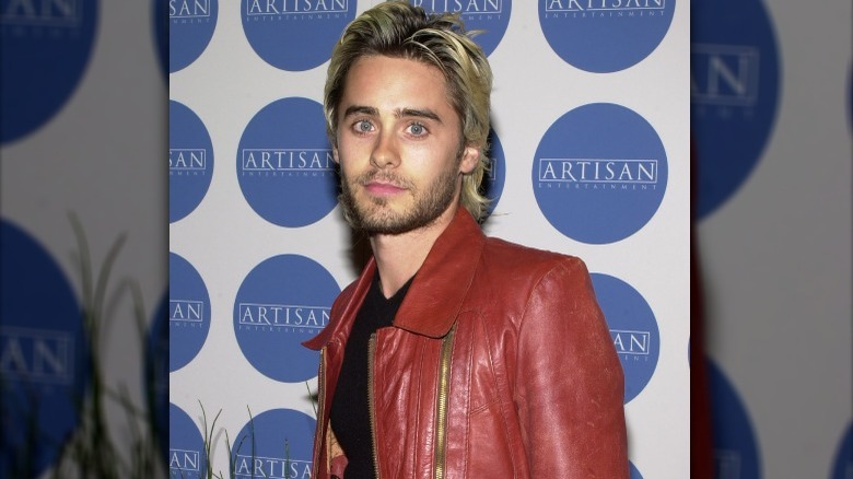 Jared Leto posing at an event