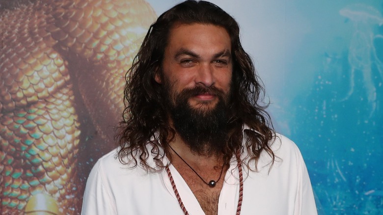 Jason Momoa smiling