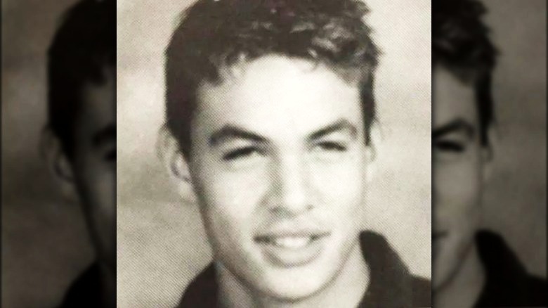 Jason Momoa's yearbook photo