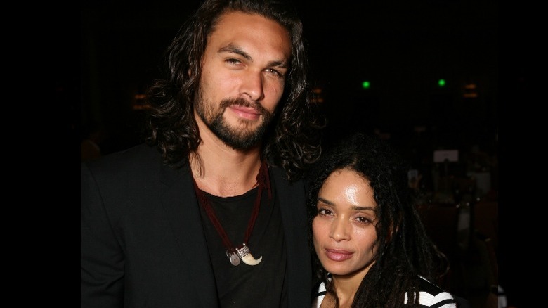 Jason Momoa and Lisa Bonet