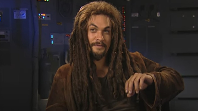 Jason Momoa with dreadlocks