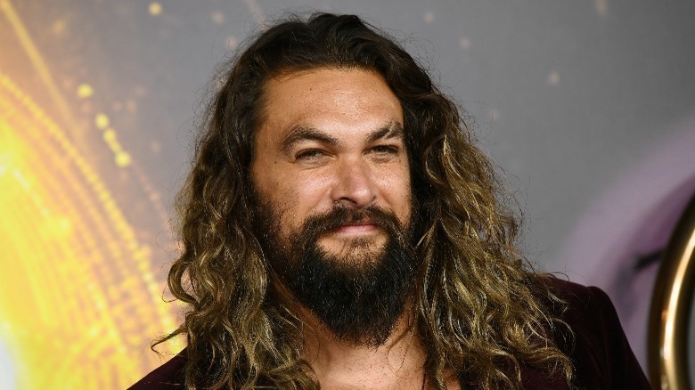 Jason Momoa smiling