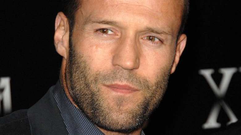 Jason Statham posing in 2008