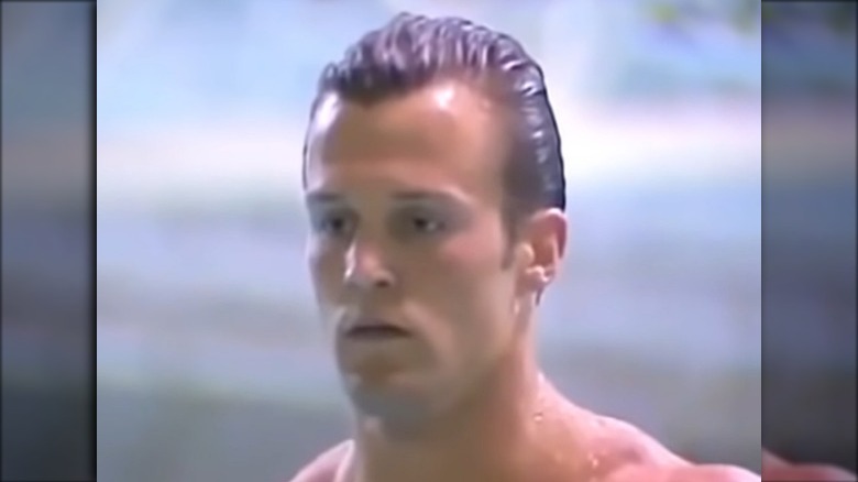 Jason Statham diving in the '90s