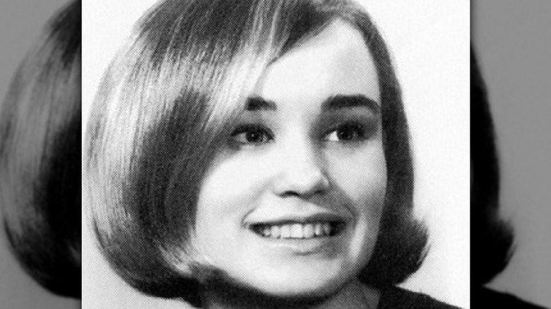 Jessica Lange yearbook photo