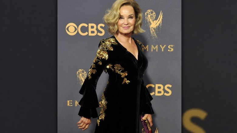 Jessica Lange posing and smiling
