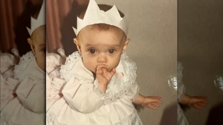 Jinger Duggar as a baby