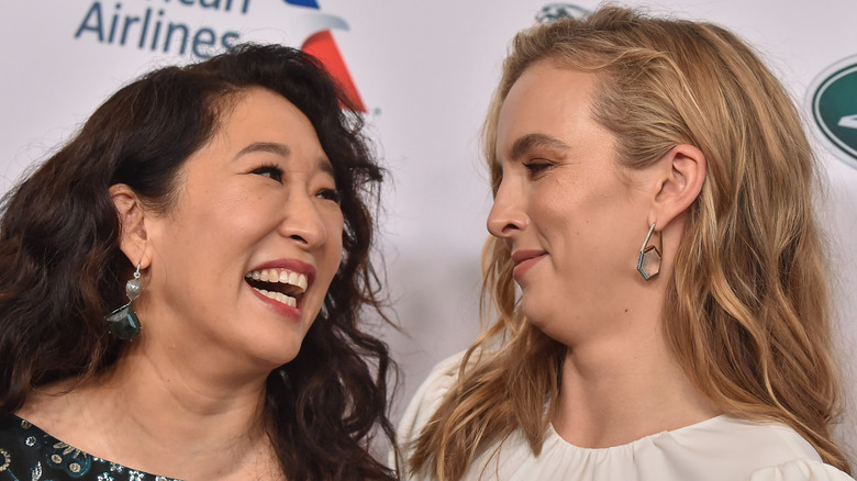 Sandra Oh and Jodie Comer