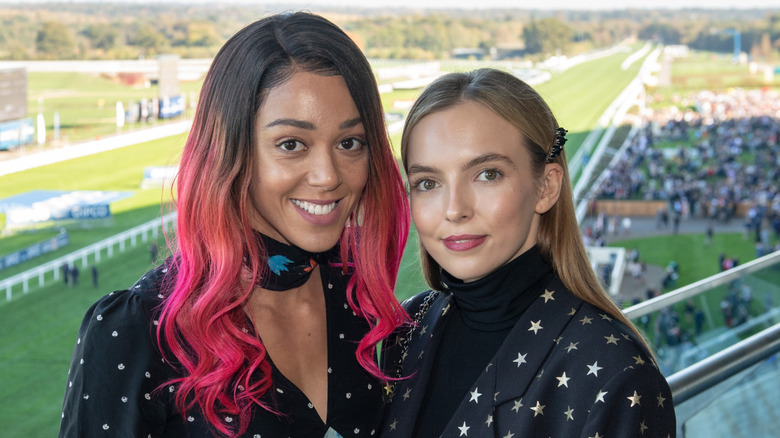 Katarina Johnson-Thompson and Jodie Comer