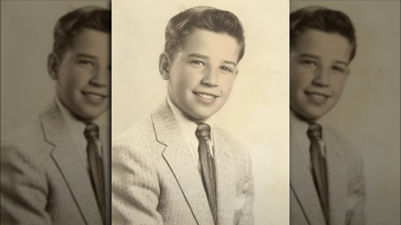 Joe Biden young yearbook photo