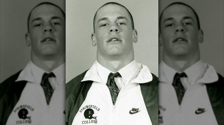 John Cena college football photo