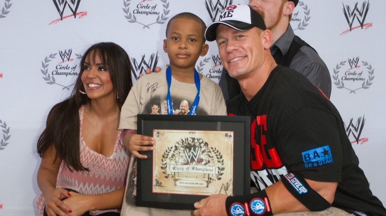 John Cena at Make-a-Wish event