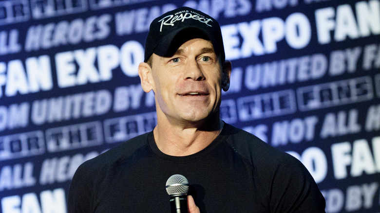John Cena smiling at event
