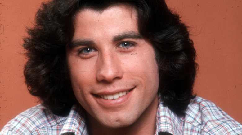 John Travolta smiling