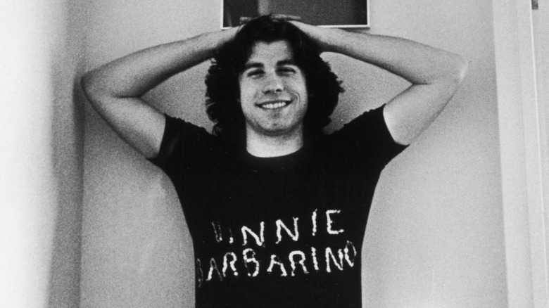 John Travolta smiling
