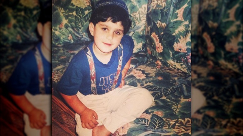 Josh Peck as a child