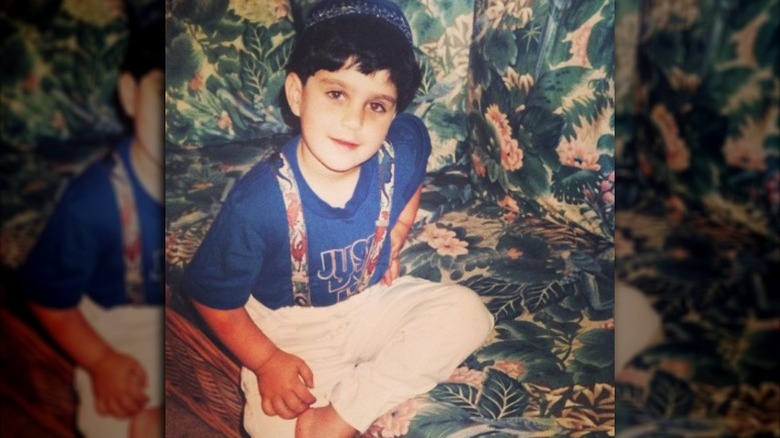 Josh Peck as a child