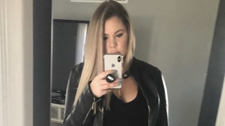 Kailyn Lowry in a selfie