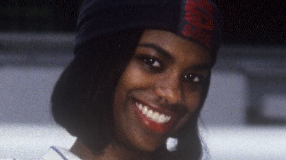 Kandi Burruss smiling