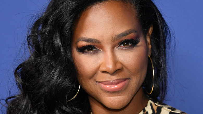 Kenya Moore smiling in 2019