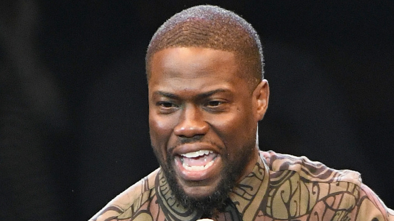 Kevin Hart performing in 2016