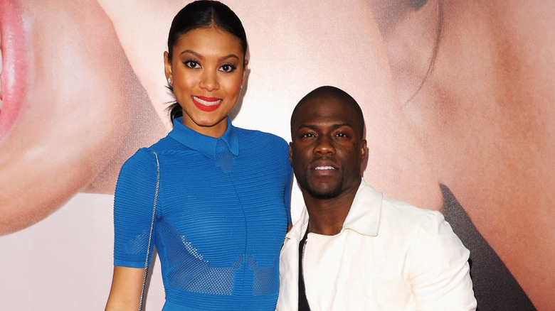 Eniko Parrish and Kevin Hart in 2012