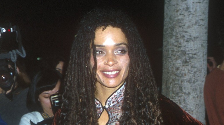 Lisa Bonet smiling
