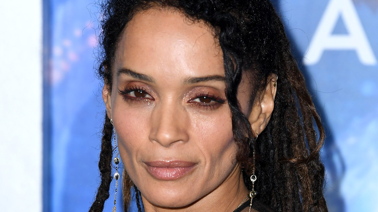 Lisa Bonet looking at camera