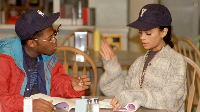 Lisa Bonet on set of A Different World