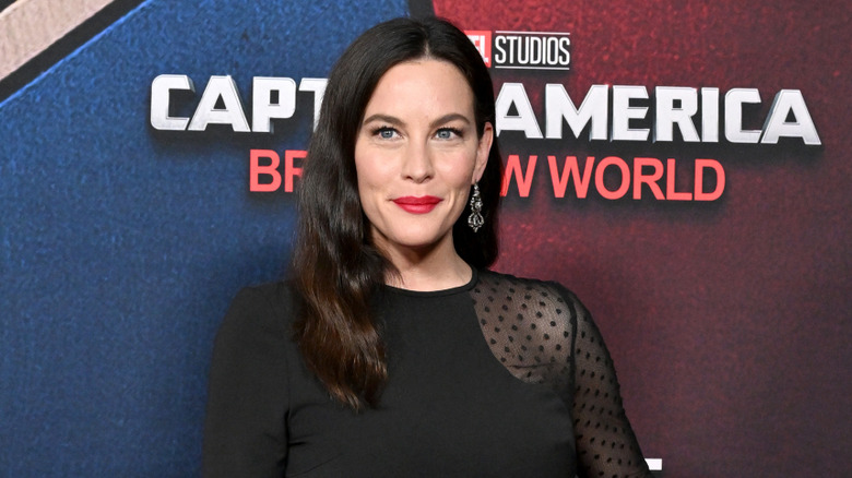 Liv Tyler at the Captain America: Brace New World premiere