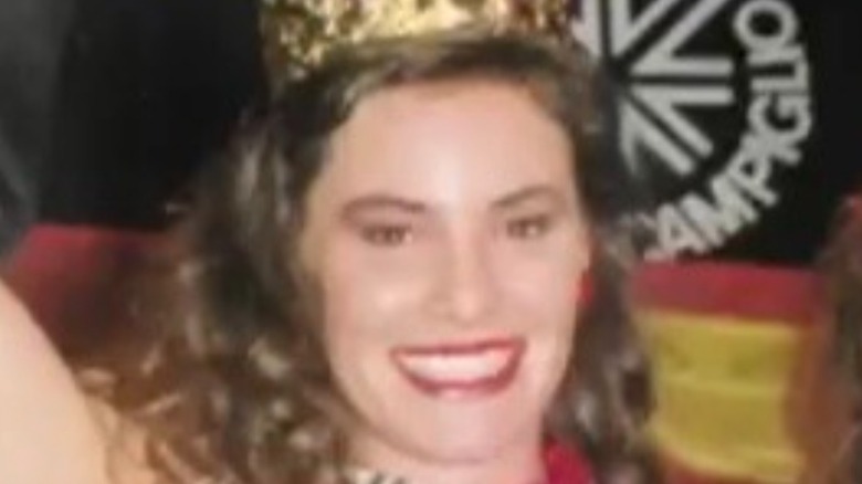 Luann de Lesseps competing in pageant