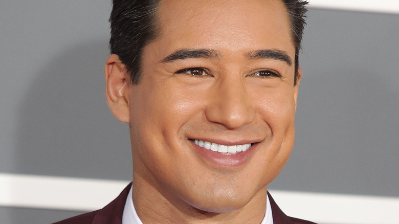 Mario Lopez smiling