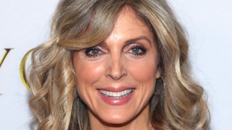 Marla Maples smiling