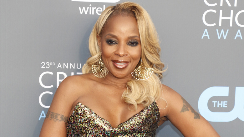 Mary J. Blige at the 23rd Annual Critics' Choice Awards