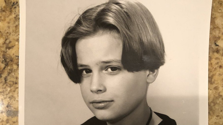 Matthew Gray Gubler as a child