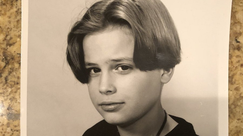 Matthew Gray Gubler as a child