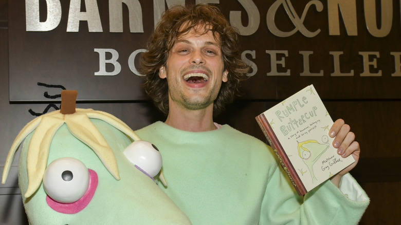 Matthew Gray Gubler promotes his book