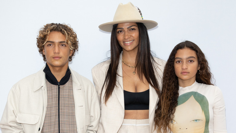 Levi McConaughey with mom sister