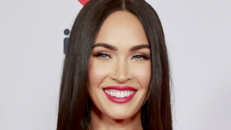 Megan Fox smiling red carpet