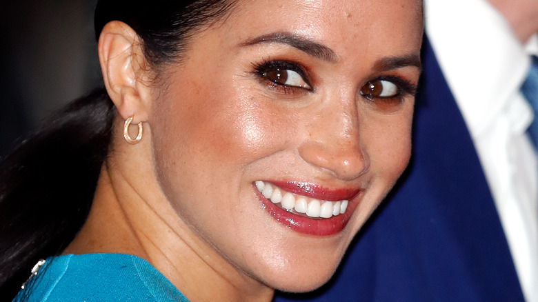 Meghan Markle smiling